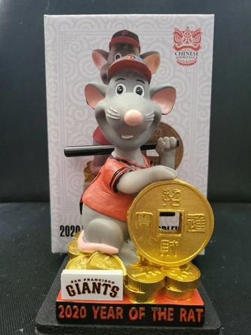 San Francisco Giants 2020 Year of the Rat bobble bobblehead Special Event SGA Cover