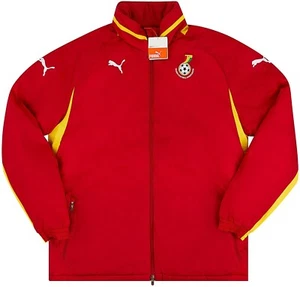 dicker & schöner Madamfo! Ghana Puma Fußball Soccer Winter Bench Mantel Padded Jacke - Bild 1 von 4