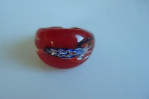 Ring made of original Murano glass Murano Glass Jewelry UNIQUE Handmade - Picture 1 of 8