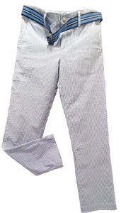 Ralph Lauren Boys Size 12 pants adjustable waist seersucker old money coastal - Picture 1 of 11