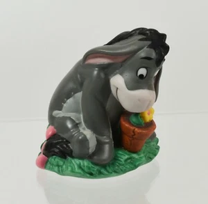 Lovely Grolier Porcelain Disney Figure ~ Winnie The Pooh's ~ Eeyore - Foto 1 di 3