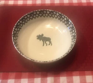 Tienshan Folk Craft Moose Country 1 VEGETABLE SERVING BOWL 9" - Picture 1 of 4