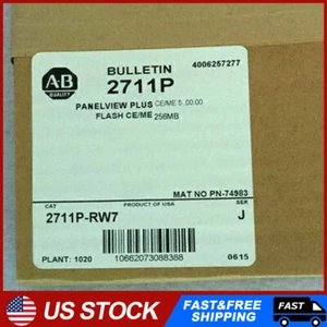 2711P-RW7 Allen-Bradley New In Box 2711P RW7 1 Pcs 2711PRW7 Free Shipping NEW - Zdjęcie 1 z 5