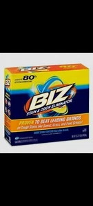 Detergente eliminador de manchas y olores Biz, 50 oz descontinuado de nuevo de lote antiguo - Imagen 1 de 4