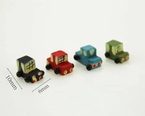 4PC 1:12th Scale Fine Mini Tiny Car Toys Dolls House Miniatures Desktop Decor - Picture 1 of 5