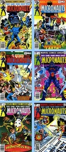 MICRONAUTS #s   1-6 VF 1979 M.Golden MARVEL COMICS Newsst *Ship Free w/$35 Combo - Picture 1 of 7