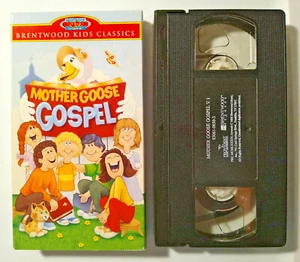 VHS Mother Goose Gospel 1 Brentwood Kids Classics 1989 Live action sing-along - Picture 1 of 4