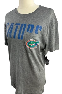 Captivating University of Florida Gators Grey Soft Pocket Tee Size Small NEW - Picture 1 of 5