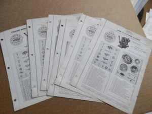 Volante magnético Eisemann modelo 71 1936 para motor Cushman Husky hojas de catálogo  - Imagen 1 de 8