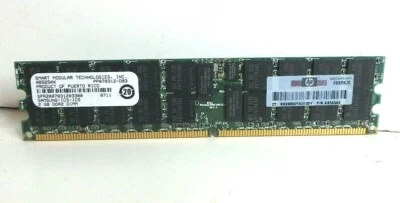 AB565AX HP 2GB PC2-4200 DDR2 533MHz ECC Reg Memory Module - Image 1 of 3