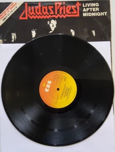 Judas Priest Living After Midnight 1980 limited edition 12" vinyl record rock - Picture 1 of 13