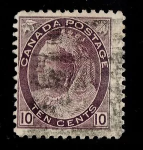#83 Numeral 10c Canada used - Picture 1 of 2