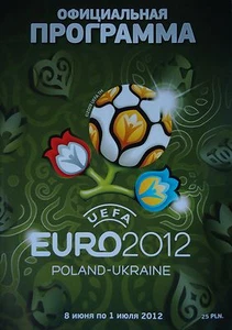 official Tournament Programme UEFA Euro 2012 Poland-Ukraine (Russian) - Picture 1 of 1