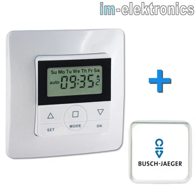 Zeitschaltuhr für Busch-Jäger Reflex Si/Linear/Duro 2000/alpha nea + exclusive - Bild 1 von 4