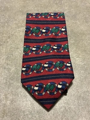 Nuevo con etiquetas Corbata de Colección Tommy Hilfiger 100% Seda Para Hombre Tema Náutico Hecha en EE. UU. Foto 1 de 4