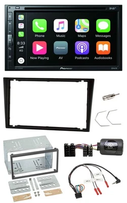 Pioneer DVD 2DIN Lenkrad DAB Bluetooth USB Autoradio für Opel Corsa C Omega B Ag - Bild 1 von 4