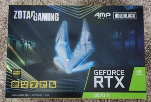ZOTAC GAMING GeForce RTX 3070 Ti AMP Extreme Holo 8GB GDDR6X Graphics Card - Bild 1 von 3