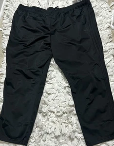 Adidas 5XL Herren Schwarz Athletic Activewear Kordelzug Hose Neu - Bild 1 von 9