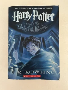 Harry Potter And The Order Of The Phoenix By JK Rowling Paperback 2003 - Picture 1 of 9