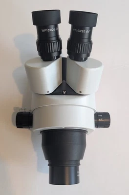 AmScope SM745T 7X-45X 三筒望远镜变焦立体声显微镜头 — 第 1/4 张图片