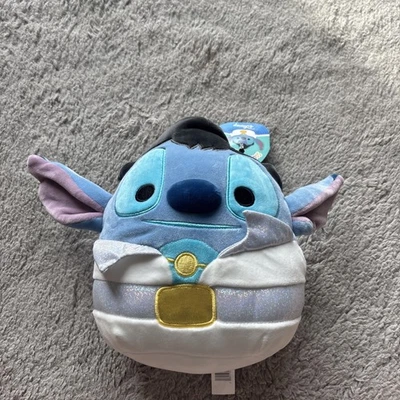 Stitch as Elvis! Lilo & Stitch Kellytoy / Disney Squishmallows! NWT! retired - Image 1 of 3