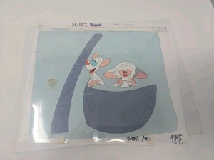 Arte de dibujos animados de Pinky And The Brain Cel Nickelodeon - Imagen 1 de 5