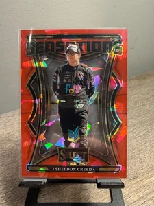 2025 Select Racing Sheldon Creed Sensations Red Ice Prizm #26 /49 - Picture 1 of 2