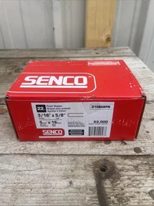 Senco D10BABPN 23,000 Count 3/16" Crown, 5/8" Leg Staples - Galvanized - NEW! - Picture 1 of 6