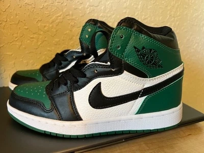 Air Jordan 1 Retro Alto "VERDE PINO" - Talla 8 - 555088 302 NUEVO Foto 1 de 4