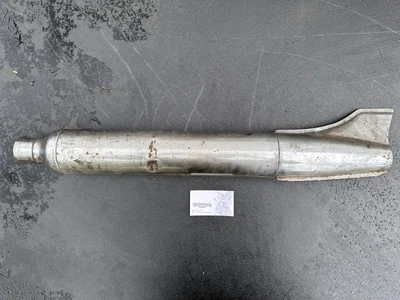 Silenciador cola de pez Harley Davidson Panhead Hydra Glide Duo Glide Chopper Bobber  Foto 1 de 4