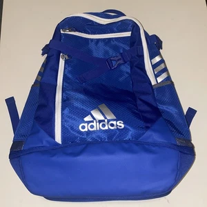 Adidas Chelsea Blue Backpack Bookbag Laptop Bag Sports Athletic - Picture 1 of 7