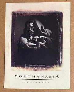 Megadeth - Youthanasia RARE promo sticker '94 - Picture 1 of 2