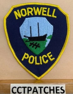 NORWELL, MASSACHUSETTS POLICE SHOULDER PATCH MA - Picture 1 of 2
