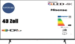 Hisense QLED 43E7HQ / 43E77HQ 43 Zoll - SmartTV 4K -Quad Core-  EEK: G (A-G) - Bild 1 von 5
