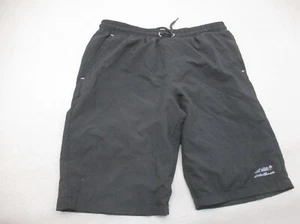 Eddie Bauer Size L(14-16) Boy Stretch Waist Drawstring Lined Swimming Shorts 235 - Picture 1 of 8
