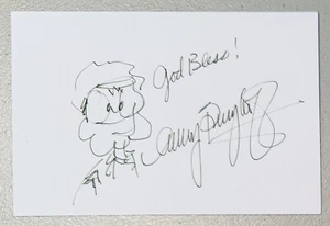 Gary Burghoff Signed Autographed 4x6 Card W Radar Sketch BAS Beckett Cert MASH - Picture 1 of 2