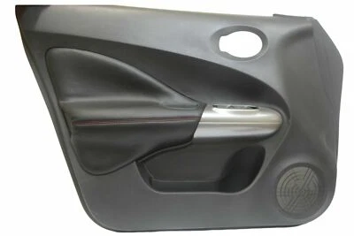 Подходит для Nissan Juke 2011-2017 годов выпуска чехол-вставка из синтетической кожи дверная панель красный шов - Изображение 1 из 3