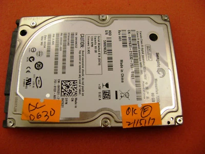 Dell Seagate 80GB ST980813AS 0HY631 HY631 2.5" 7200 RPM SATA Hard Drive - Image 1 of 4