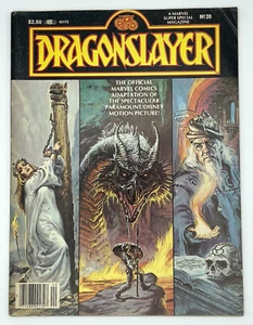 Dragonslayer #20 Marvel Super Special Magazine 1981 adaptación cinematográfica de colección - Imagen 1 de 12