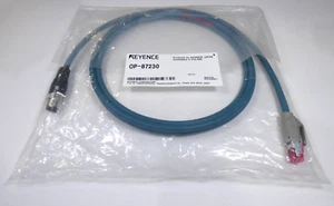 Keyence OP-87230 | Câble Ethernet (conforme NFPA79) 2 m | Emballage d'origine - Photo 1/4