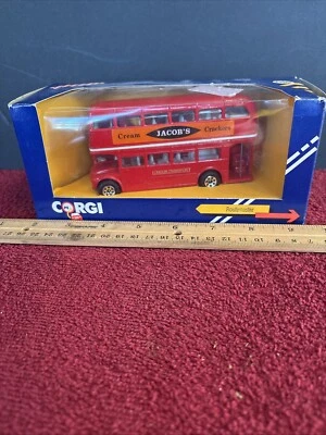Corgi 469 London Transport Bus Route 48. Jacobs Cream Crackers.  - Image 1 of 4