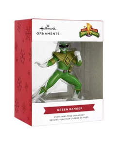 Hallmark Mighty Morphin Power Rangers Green Ranger Christmas Tree Ornament NEW - Picture 1 of 2