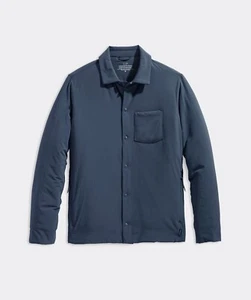 Chaqueta Camisa Vineyard Vines Marine Air Primaloft Grande Azul Marino Para Hombre Nueva con Etiquetas $198 - Imagen 1 de 3