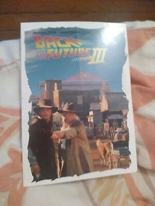 "Back To The Future 3" Cinema Flyer. Folds out to an A3 Poster. NEW. RARE. - Picture 1 of 4