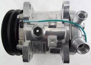New Sanden Style AC Compressor S5073 24 volt SD5H09 R134a SD505 REPLACEMENT 5073 - Picture 1 of 1