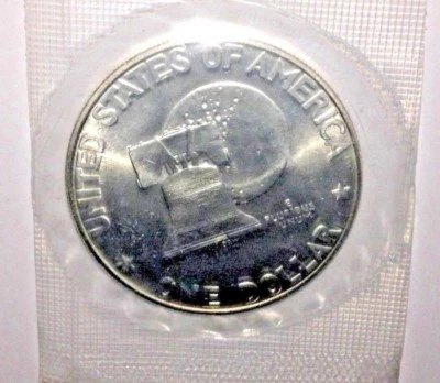 GREAT  LOOK  "  COIN EISENHOWER 1$  DOLLAR  1976 S - Image 1 of 4