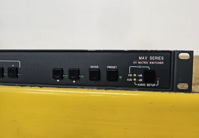 Interruptor Matrix Extron AV Serie MAV MAV 84 AV RS-232 -PROBADO- Foto 1 de 4