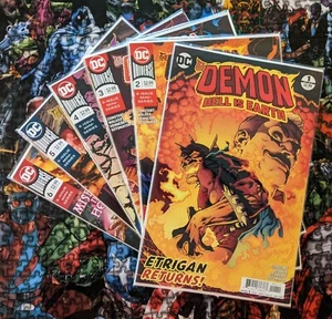DEMON HELL IS EARTH #1 #2 #3 #4 #5 #6 COMPLETE 2018 DC COMICS (23R) - Picture 1 of 12