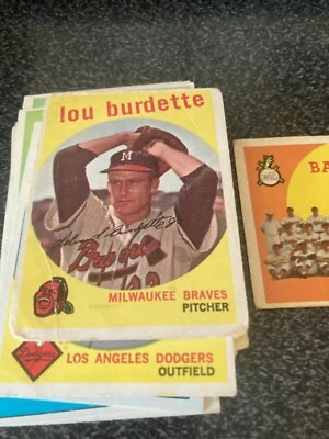 1959 TOPPS BASEBALL CARDS YOU PICK! - Image 1 of 4