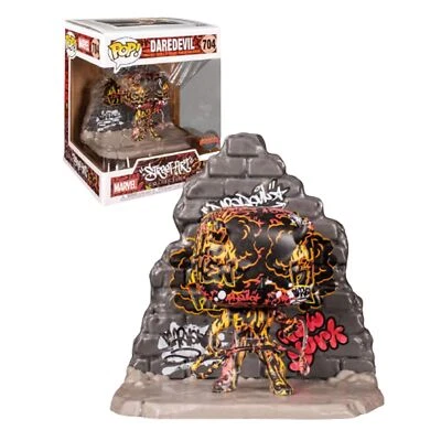 Figura Funko Pop Marvel Daredevil Deluxe Street Art Edición Especial Foto 1 de 3